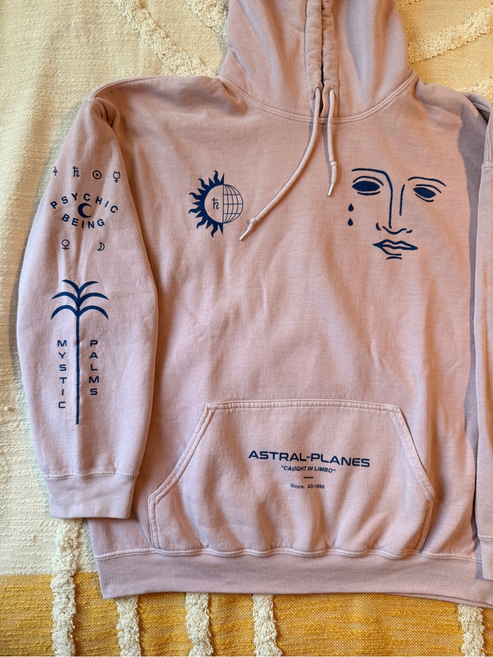 Urban Outfitters Dusty Lavender Pullover Hoodie - Picture 4 of 12